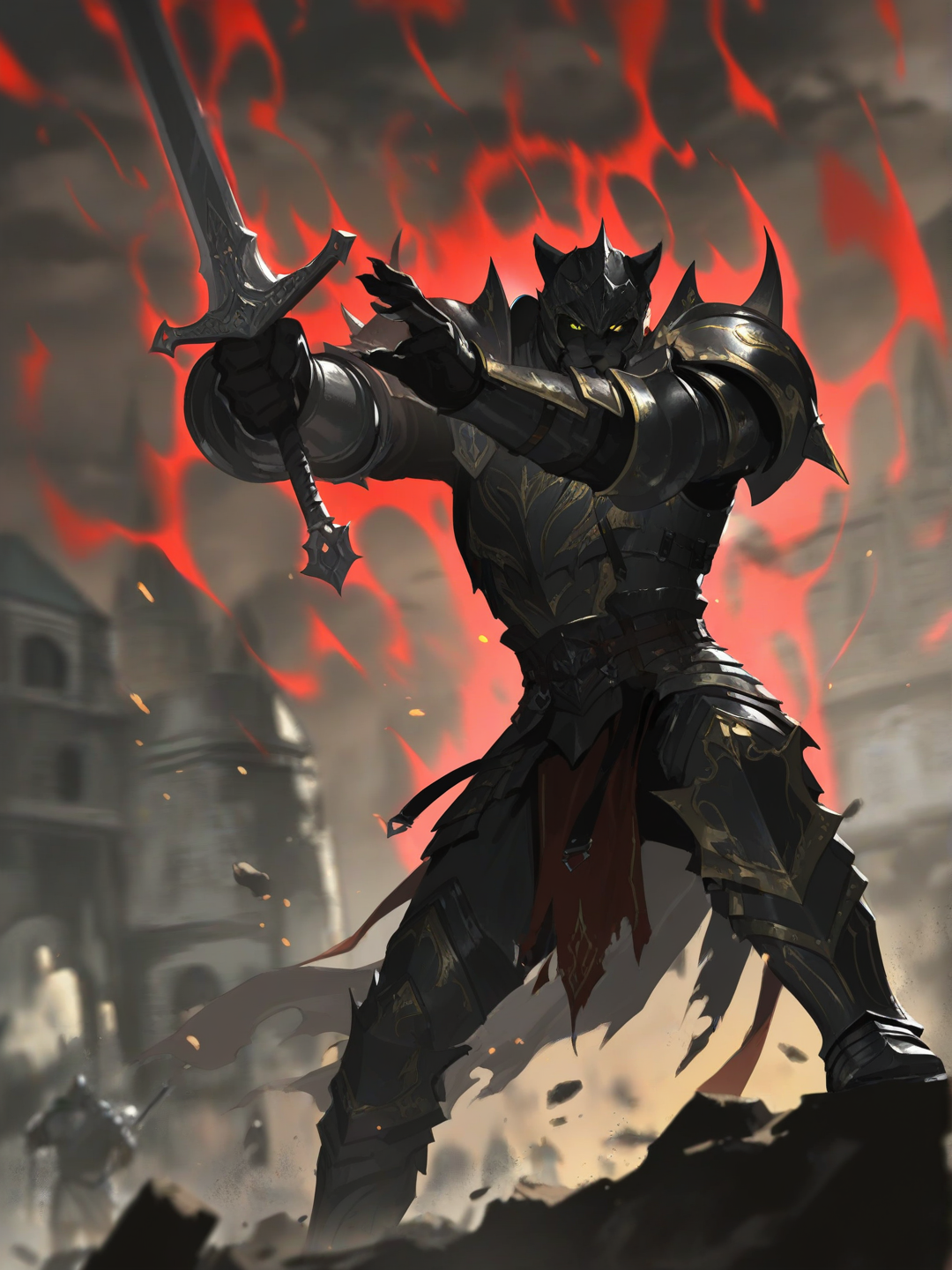 Evil Leonin Paladin 