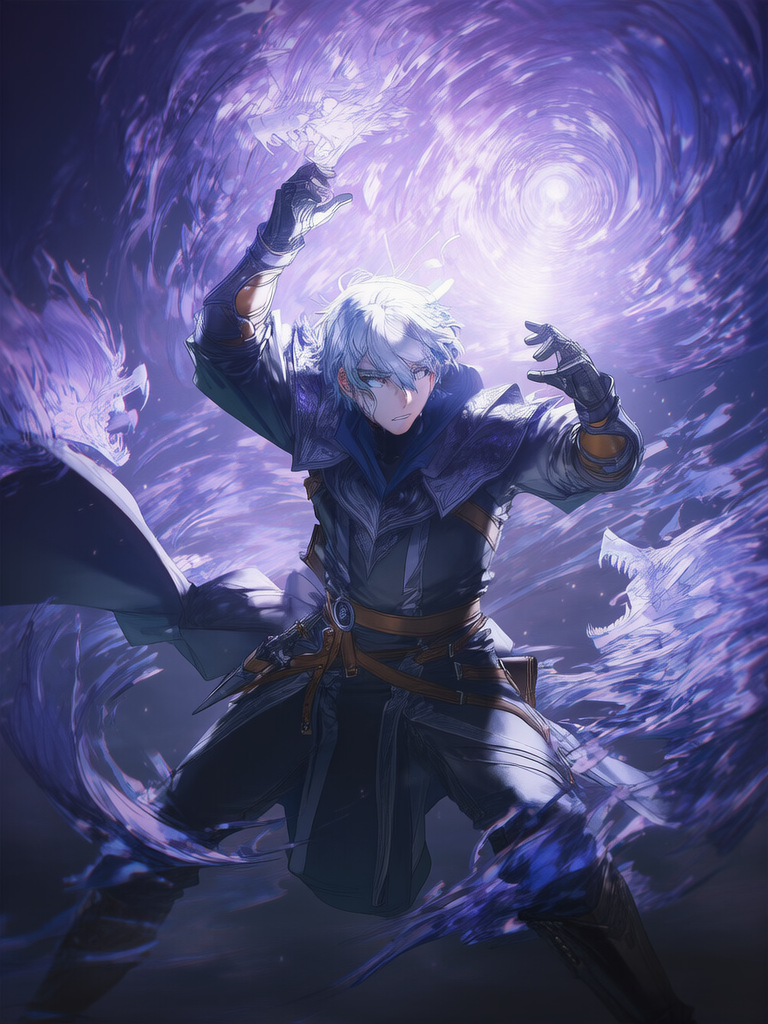 Rogue gojo hollow purple