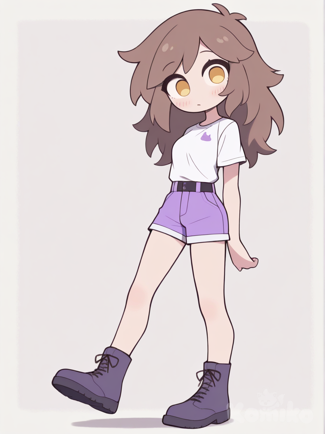 Pop toon girl