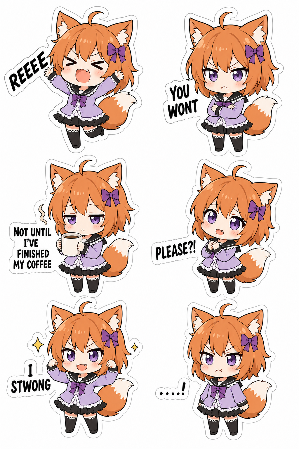 Komiko-chan Stickers