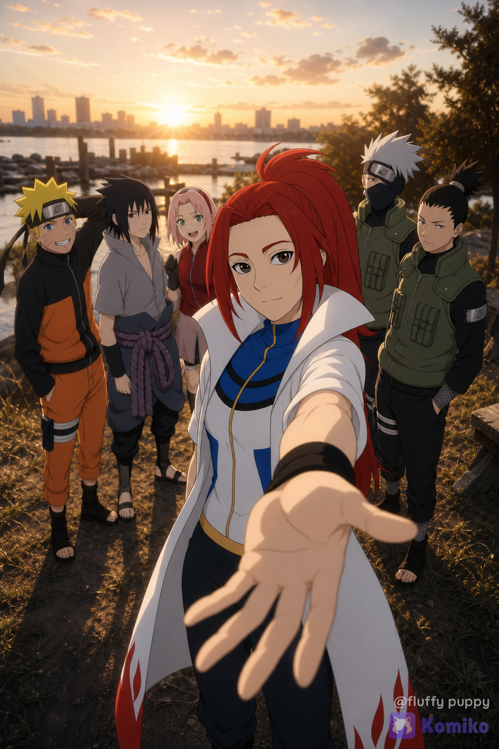 My OC and Naruto gang