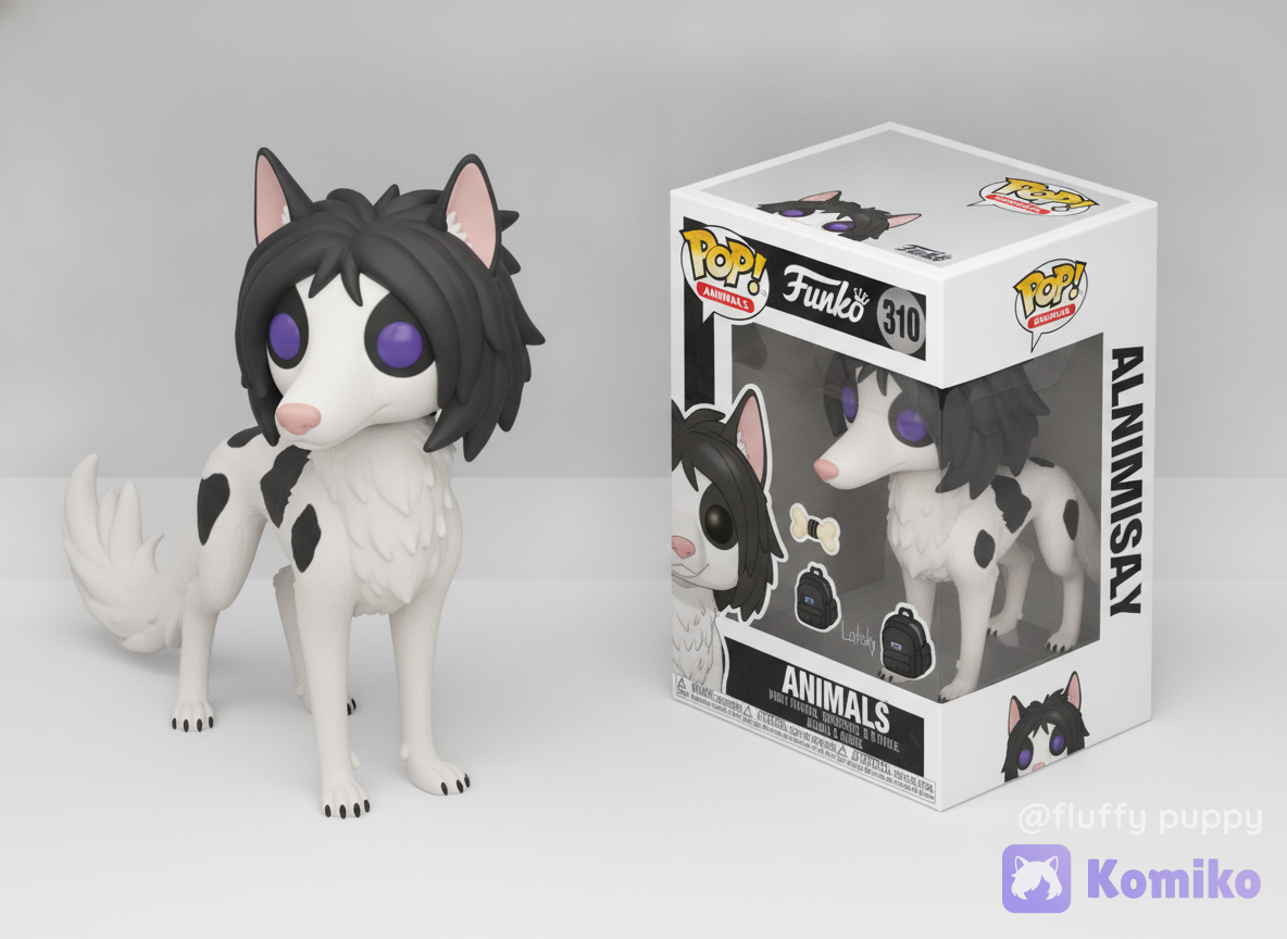 My dog oc as Funko Pop