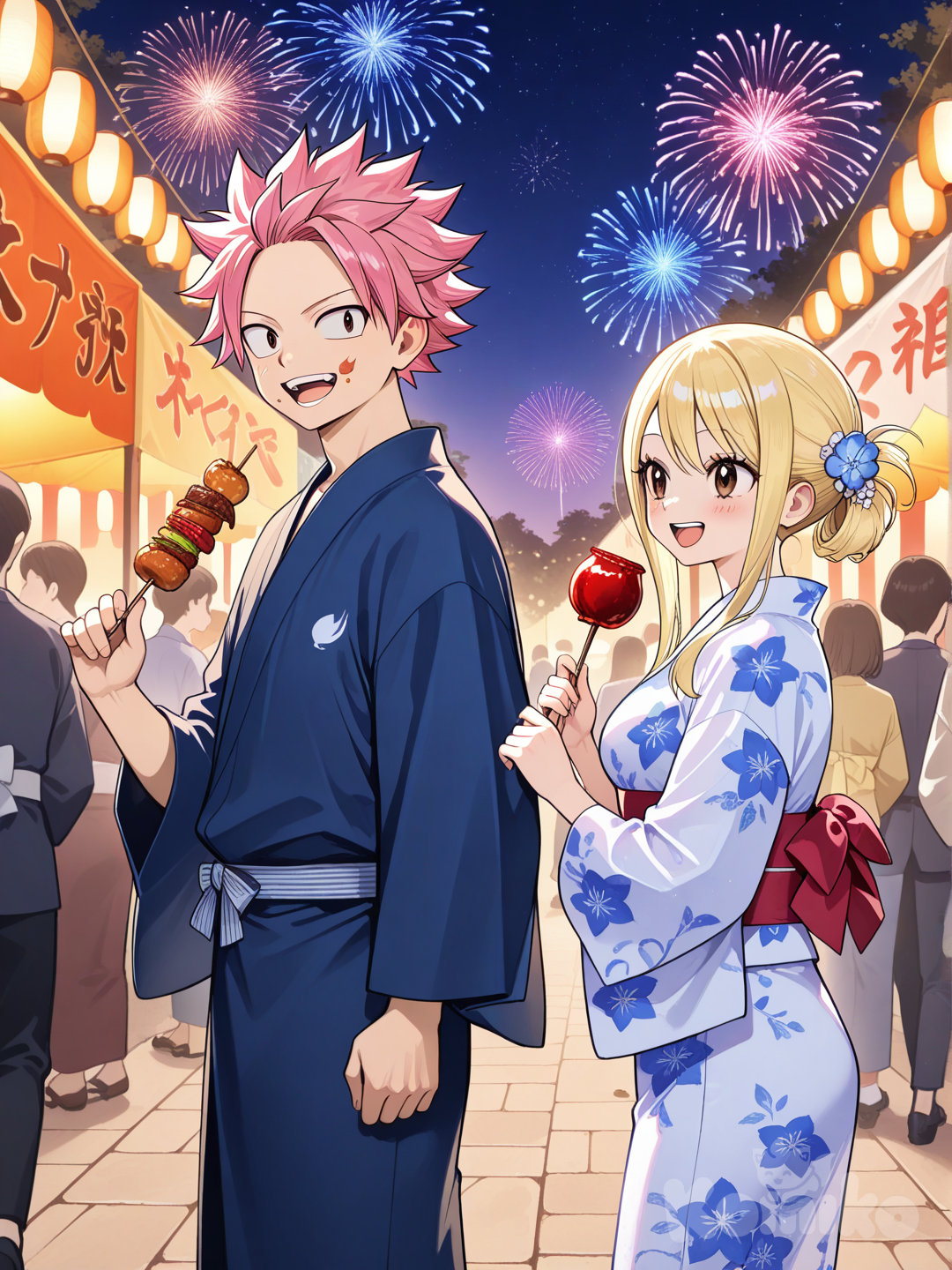 Natsu y lucy