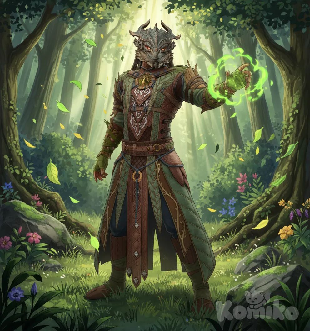 Dragonborn Druid