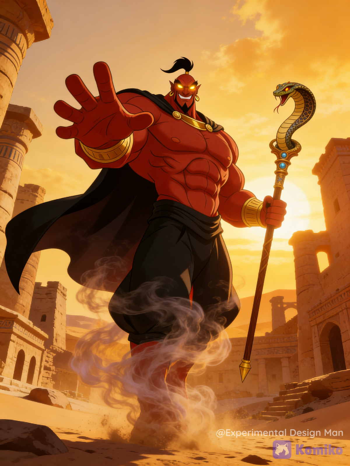 The Dark Genie Overlord