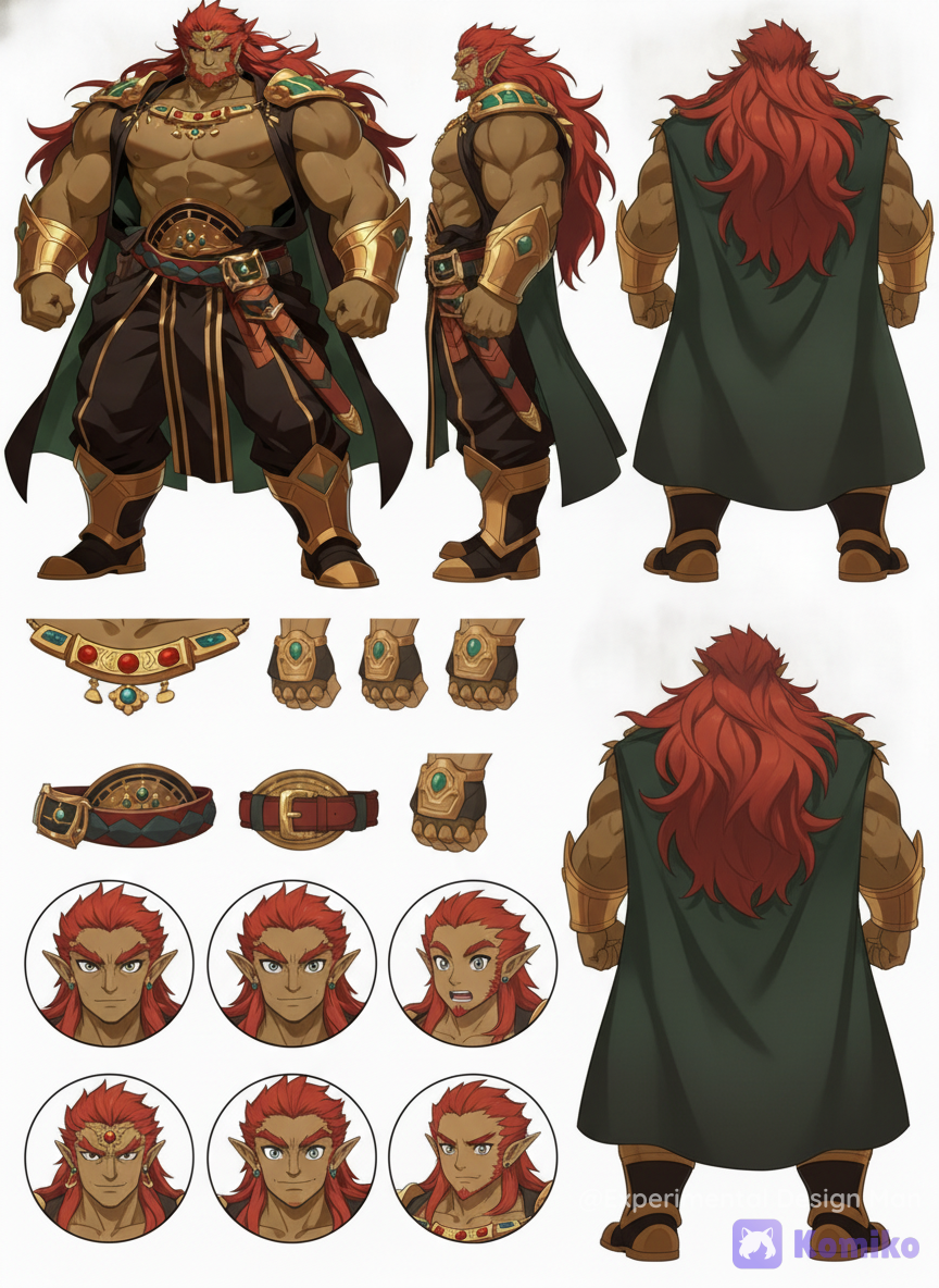 Ganondorf Ref Sheet
