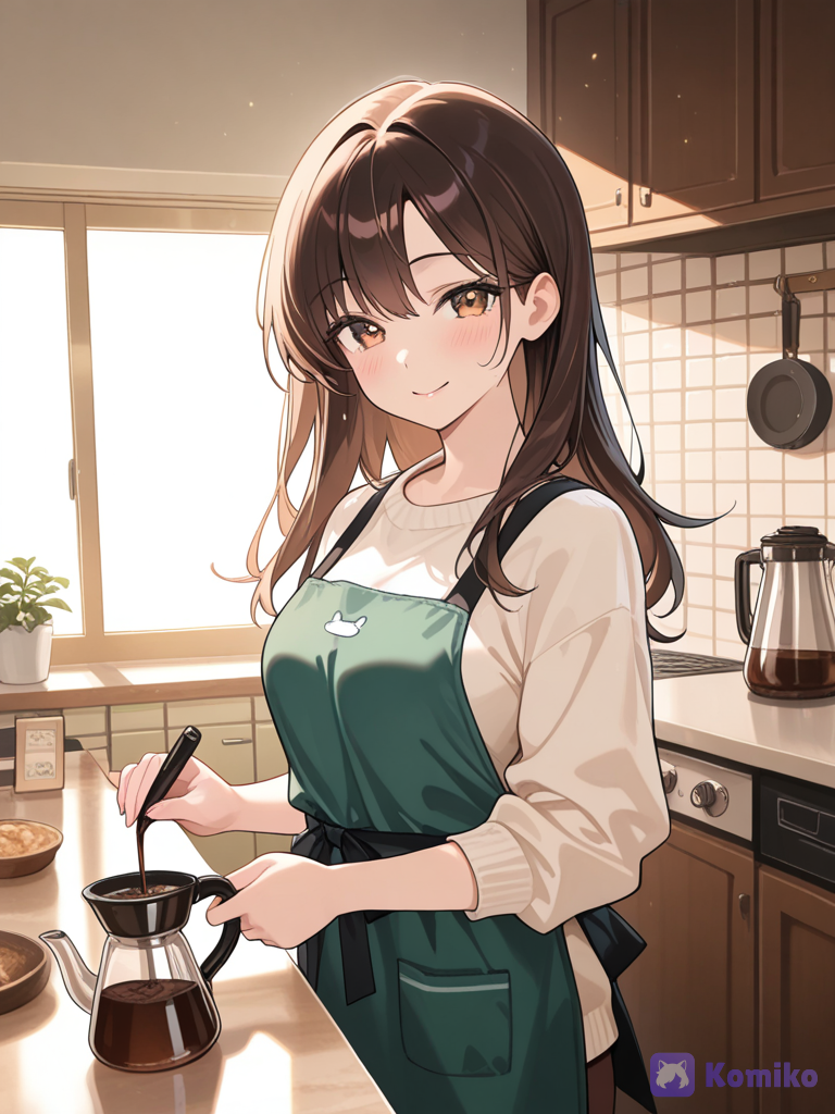 Istri mu membuatkan kopi untukmu☕✨