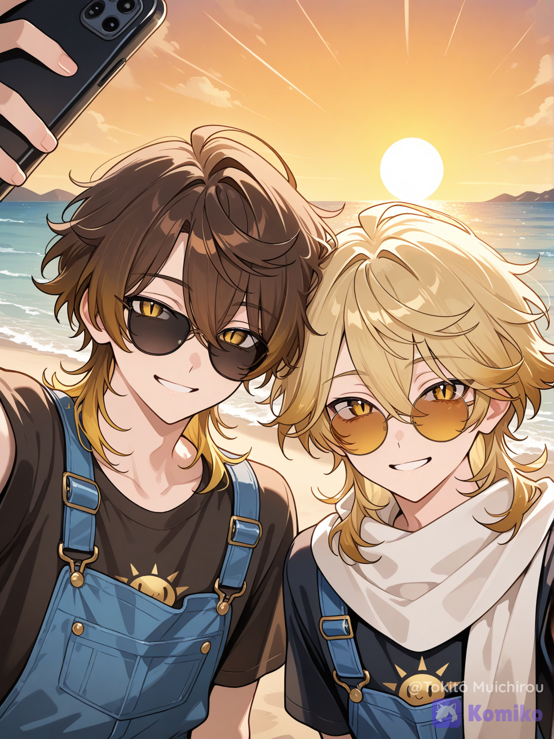 Liriel and Kaito are friends