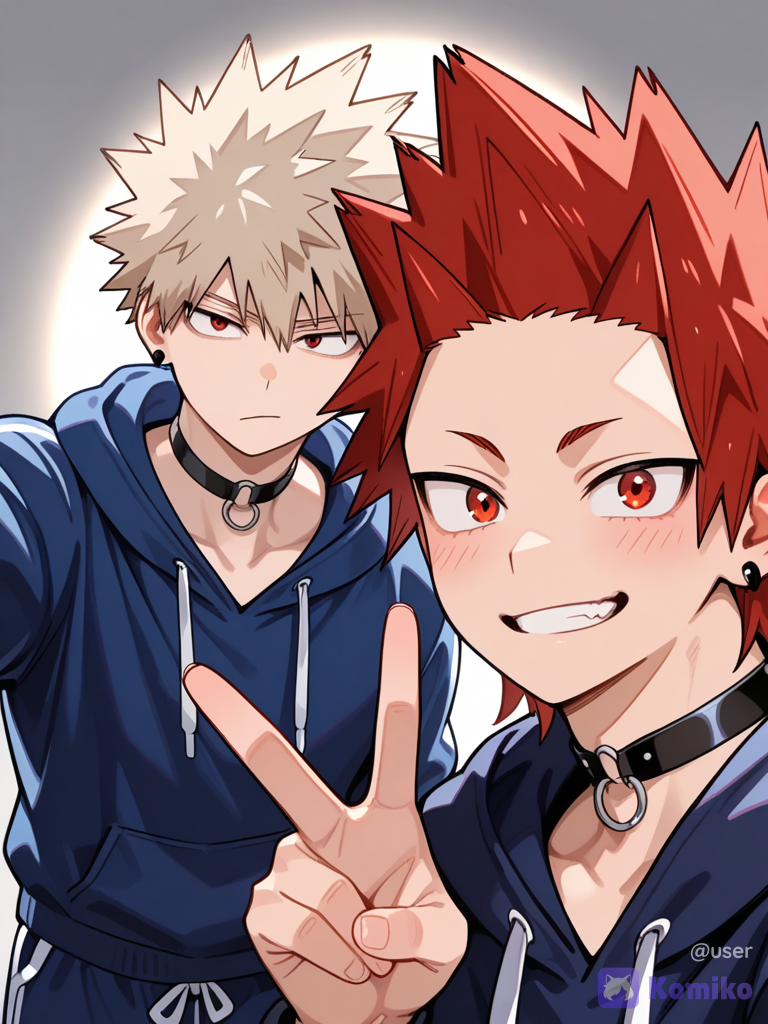 KiriBaku Selfie Shenanigans! ✌️😘