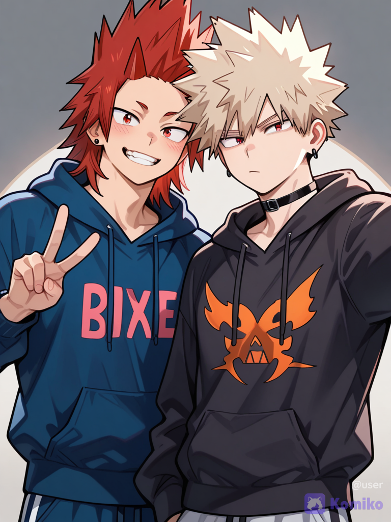 KiriBaku Selfie Shenanigans! ✌️😘