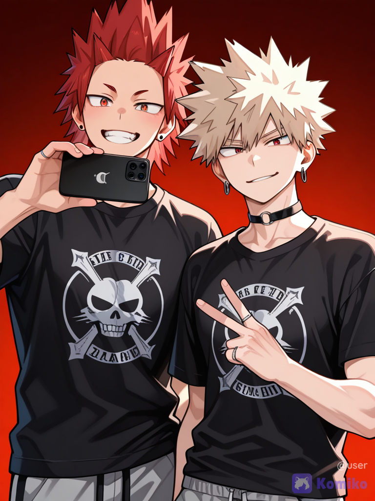 KiriBaku Domestic Vibes 💕✨