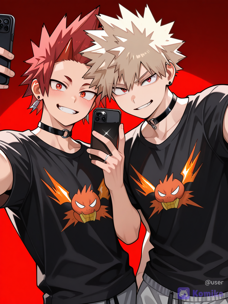 KiriBaku Domestic Vibes 💕✨
