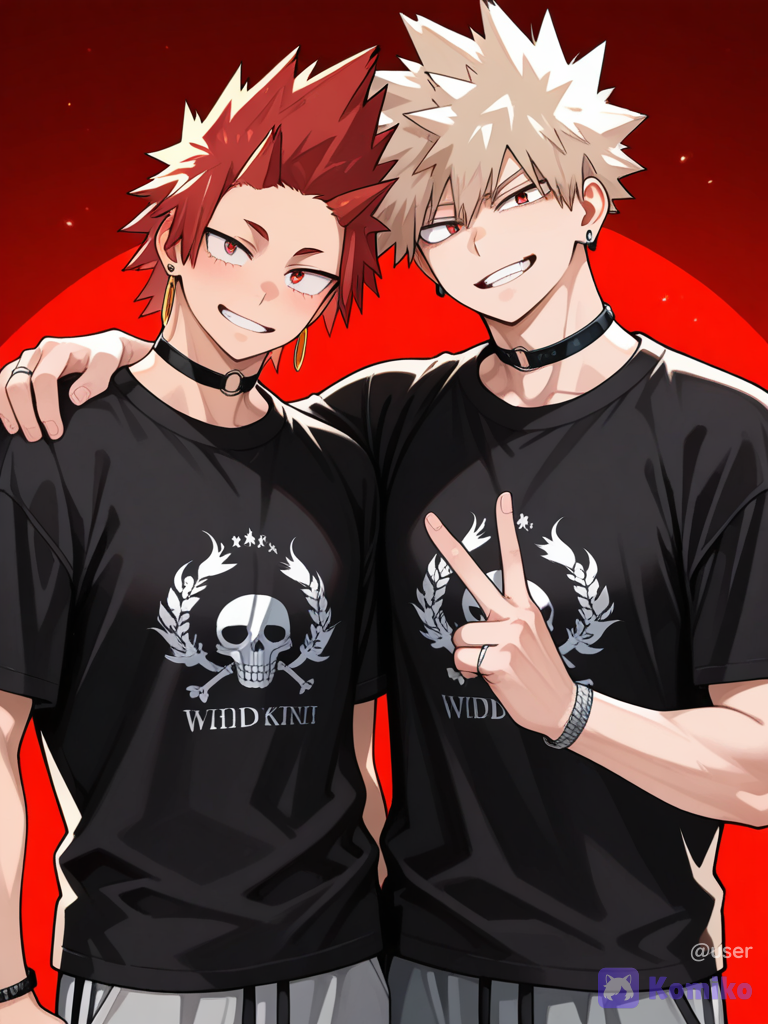 KiriBaku Domestic Vibes 💕✨