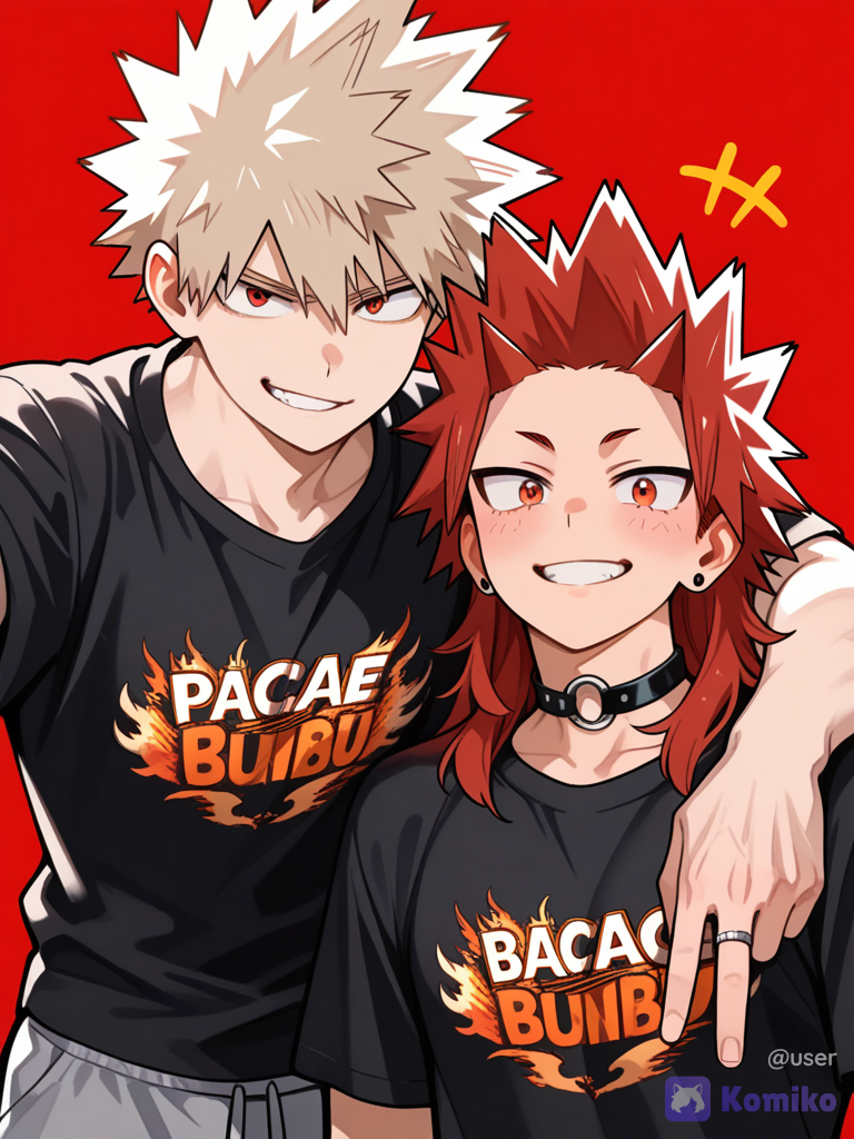 KiriBaku Domestic Vibes 💕✨