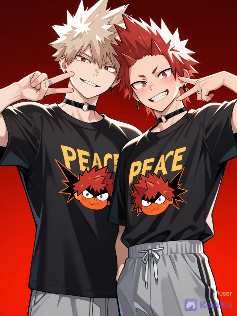 KiriBaku Domestic Vibes 💕✨