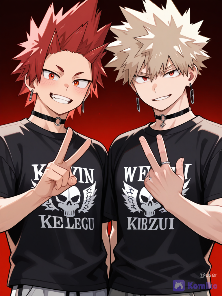 KiriBaku Domestic Vibes 💕✨