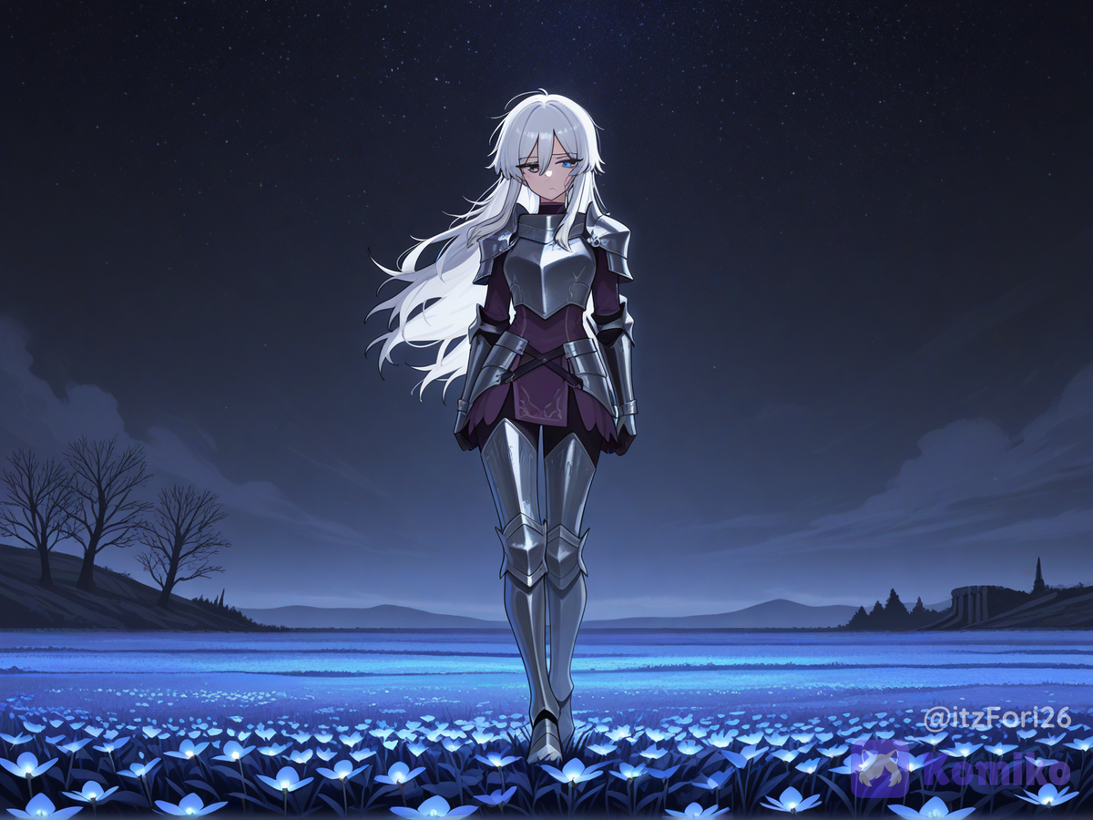 Vladlena in the Azure Plain