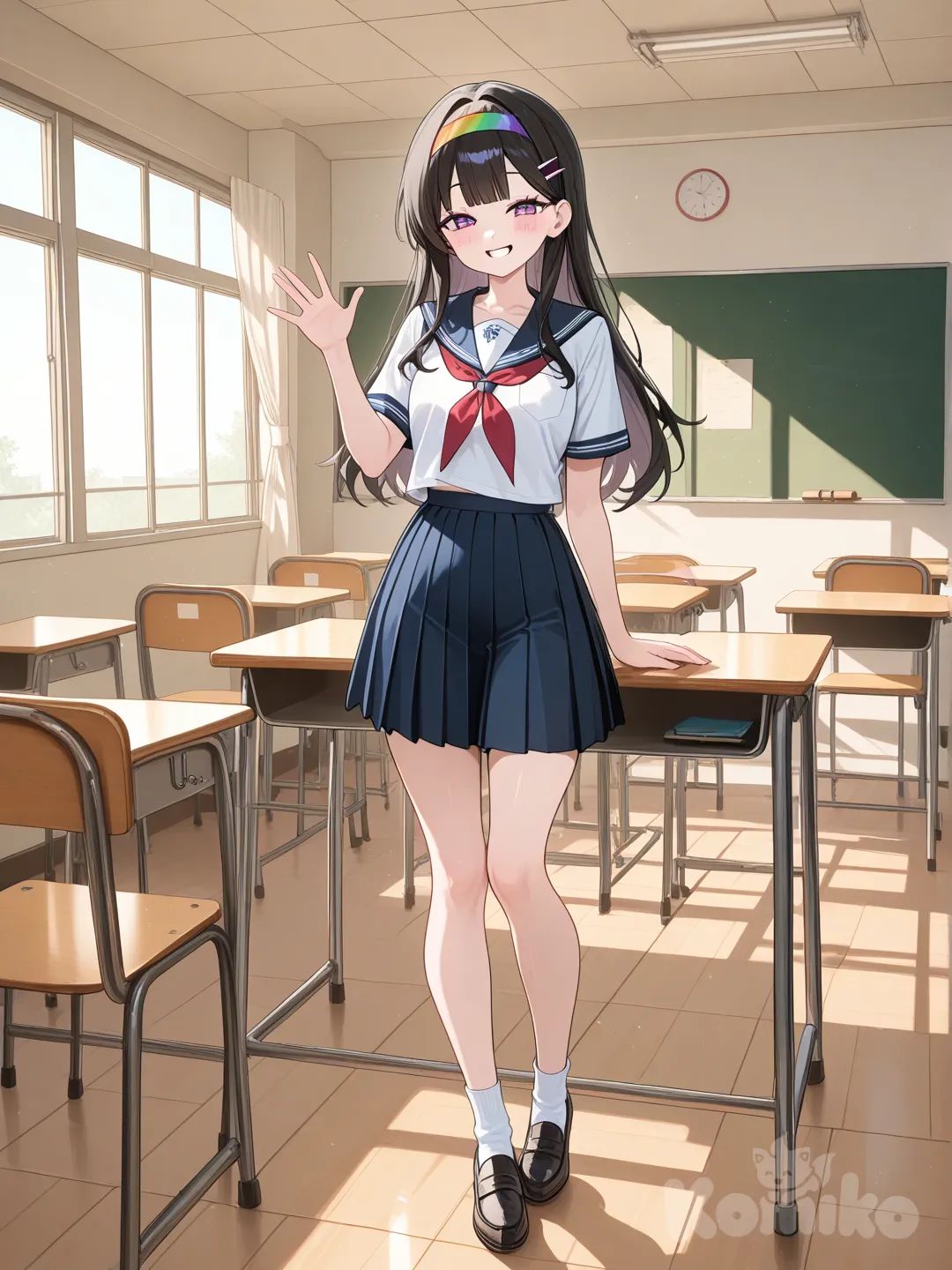 Hay i am in school now 