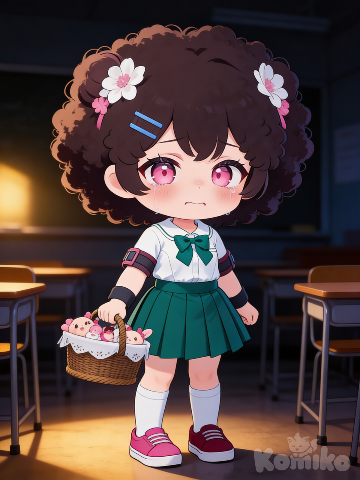 I am so angry that i could break something at school and also sad 