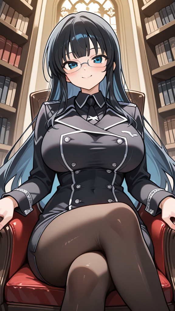 Bespectacled Ikaruga 🥰🖤🖤🖤
