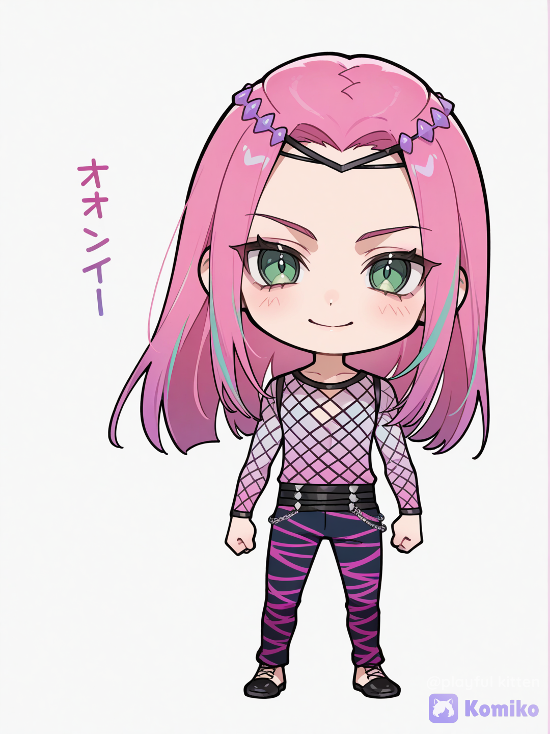 A chibi of anasui