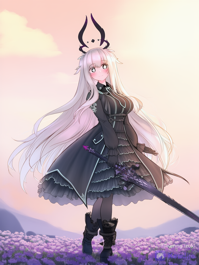 Shiori training in the vast field