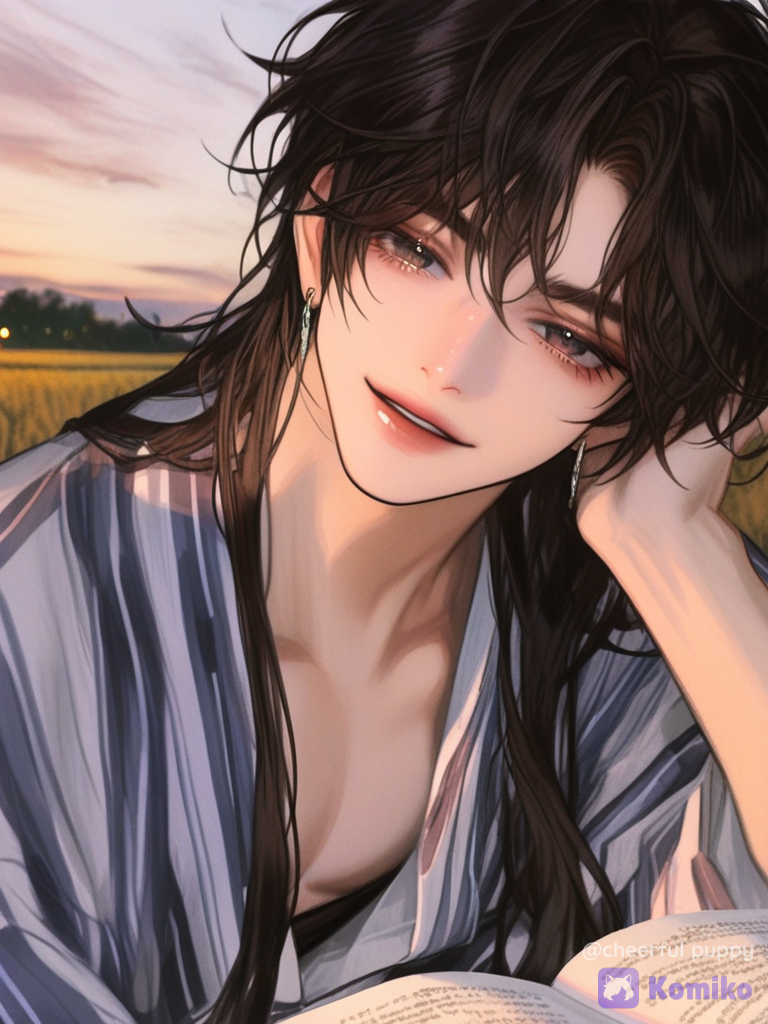 Закат с книгой 🌅📖