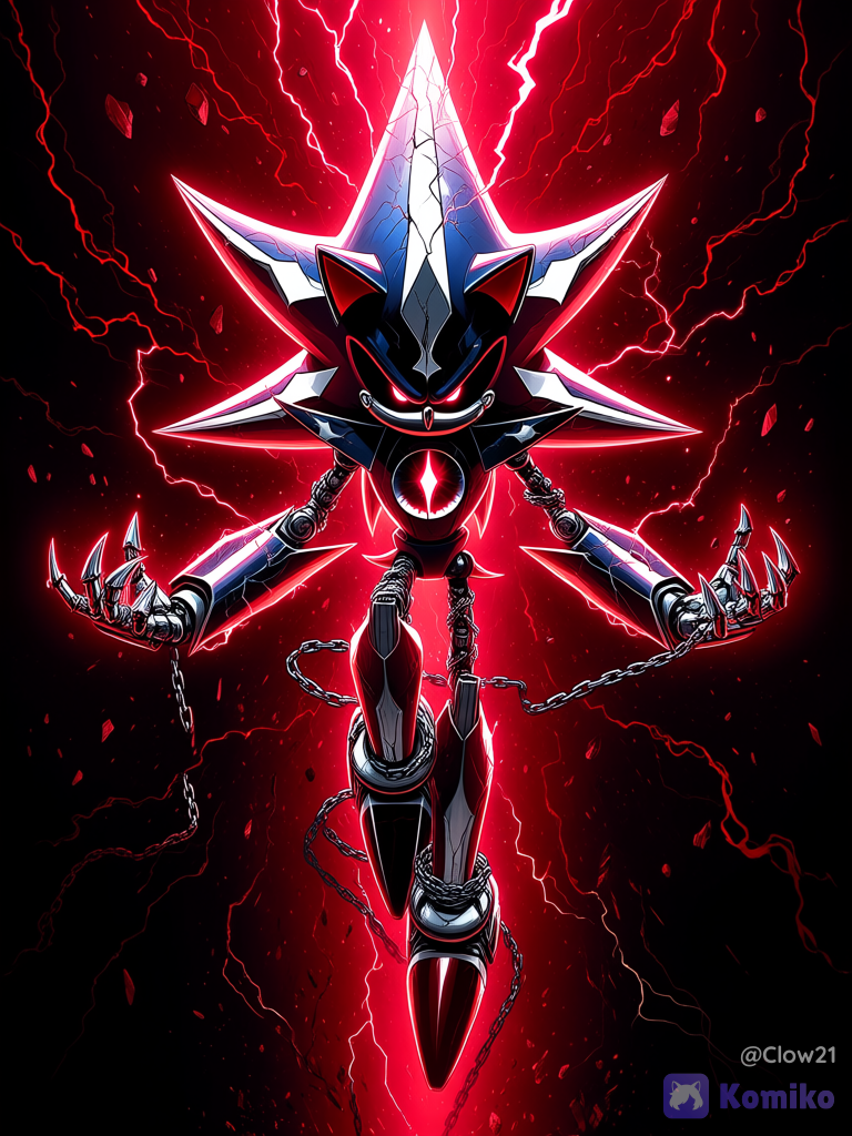 Neo Metal Sonic-Aura Overlord