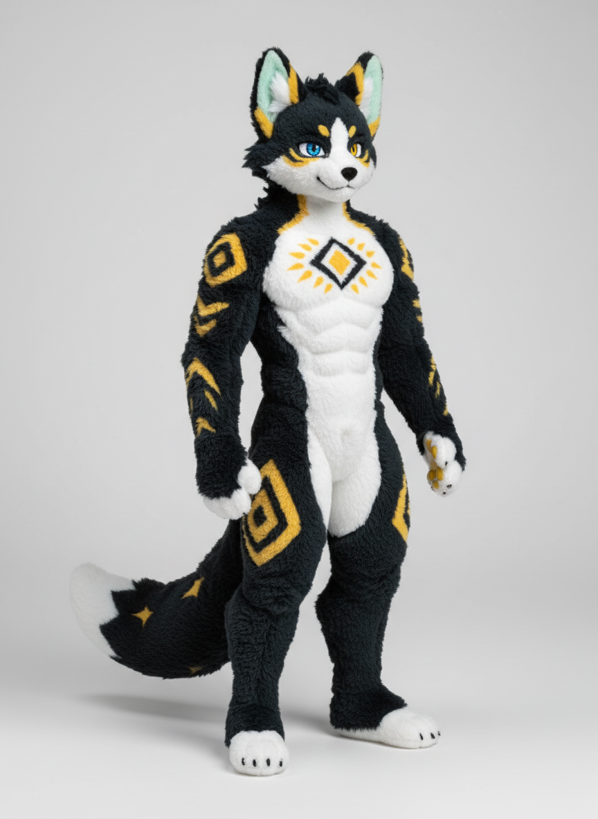 Plush toy of my fursona :3