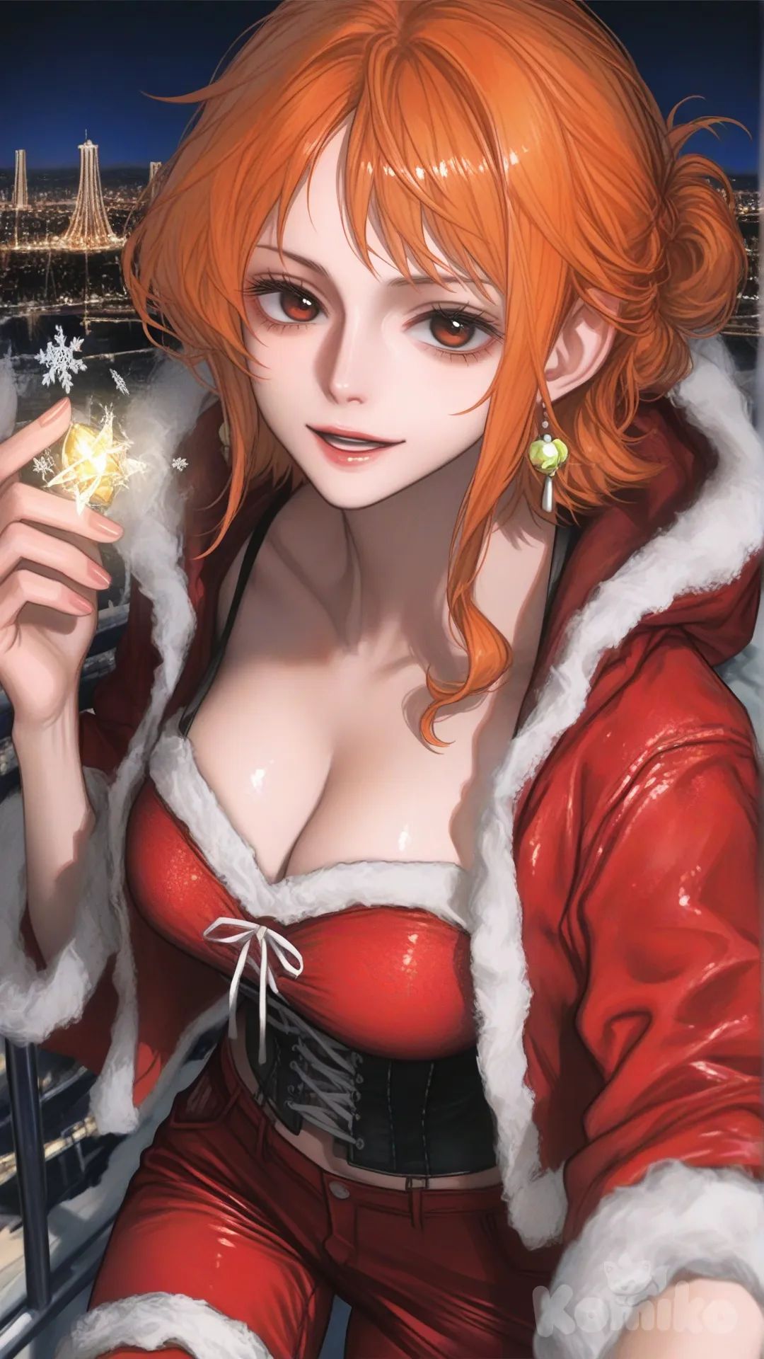 Nami (One Piece)Ultra-realistic live-action 