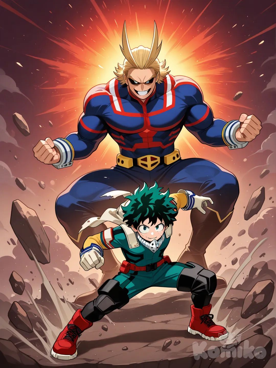 @All_Might, @Midoriya_Izuku