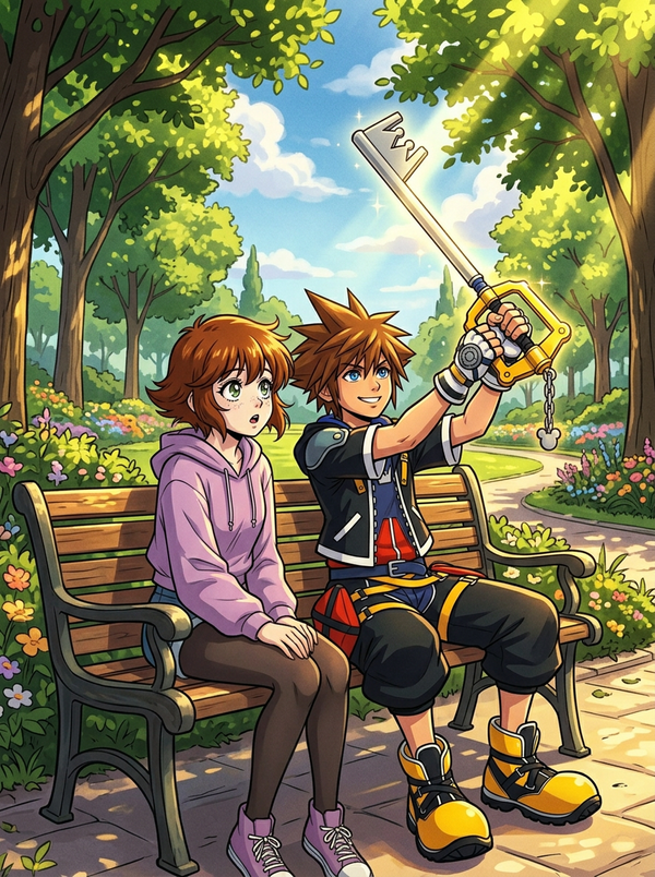 Hangin' with Sora