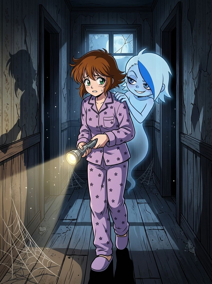 Night in a Spooky House
