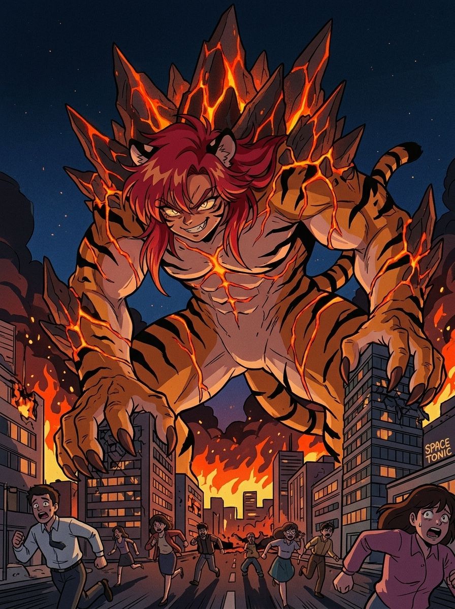Kaiju Week Entry: Titanic Tiger
