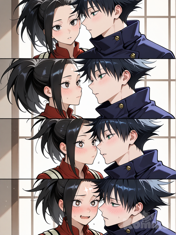 Momo x megumi 😊