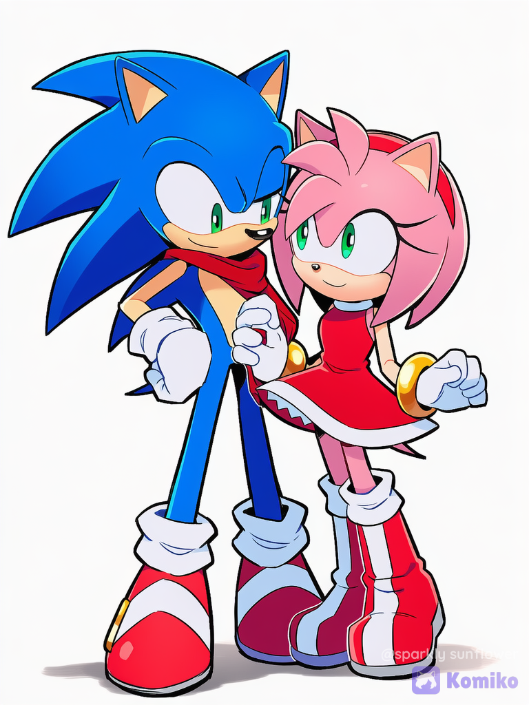 Sonic y Amy