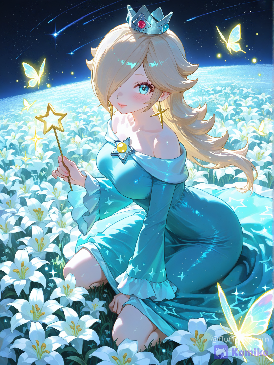 Rosalina stargazing~