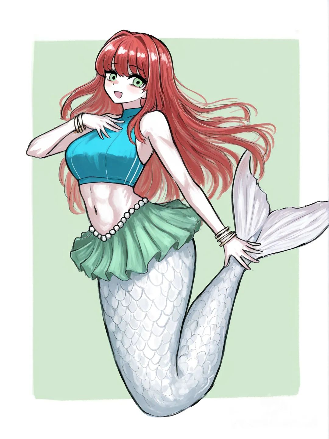 Cordelia under the sea 