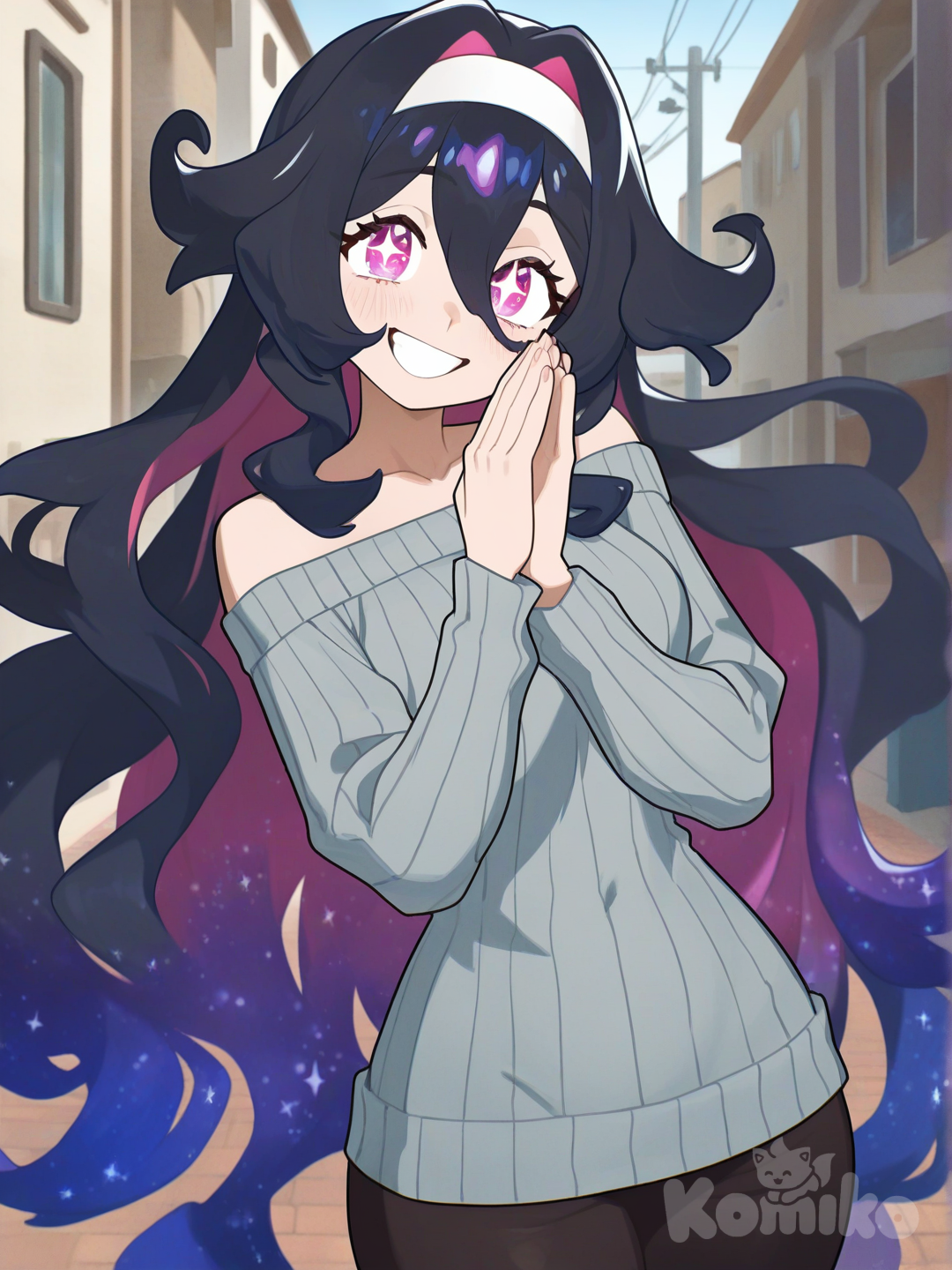 she's so happy~