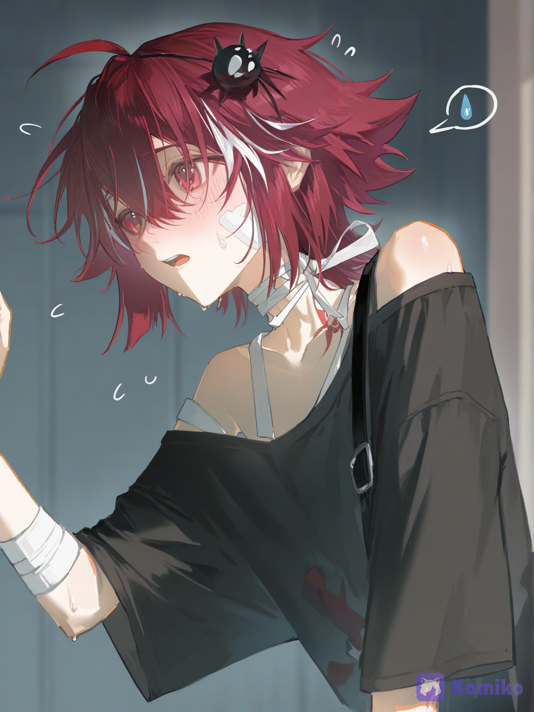 red hair,,,