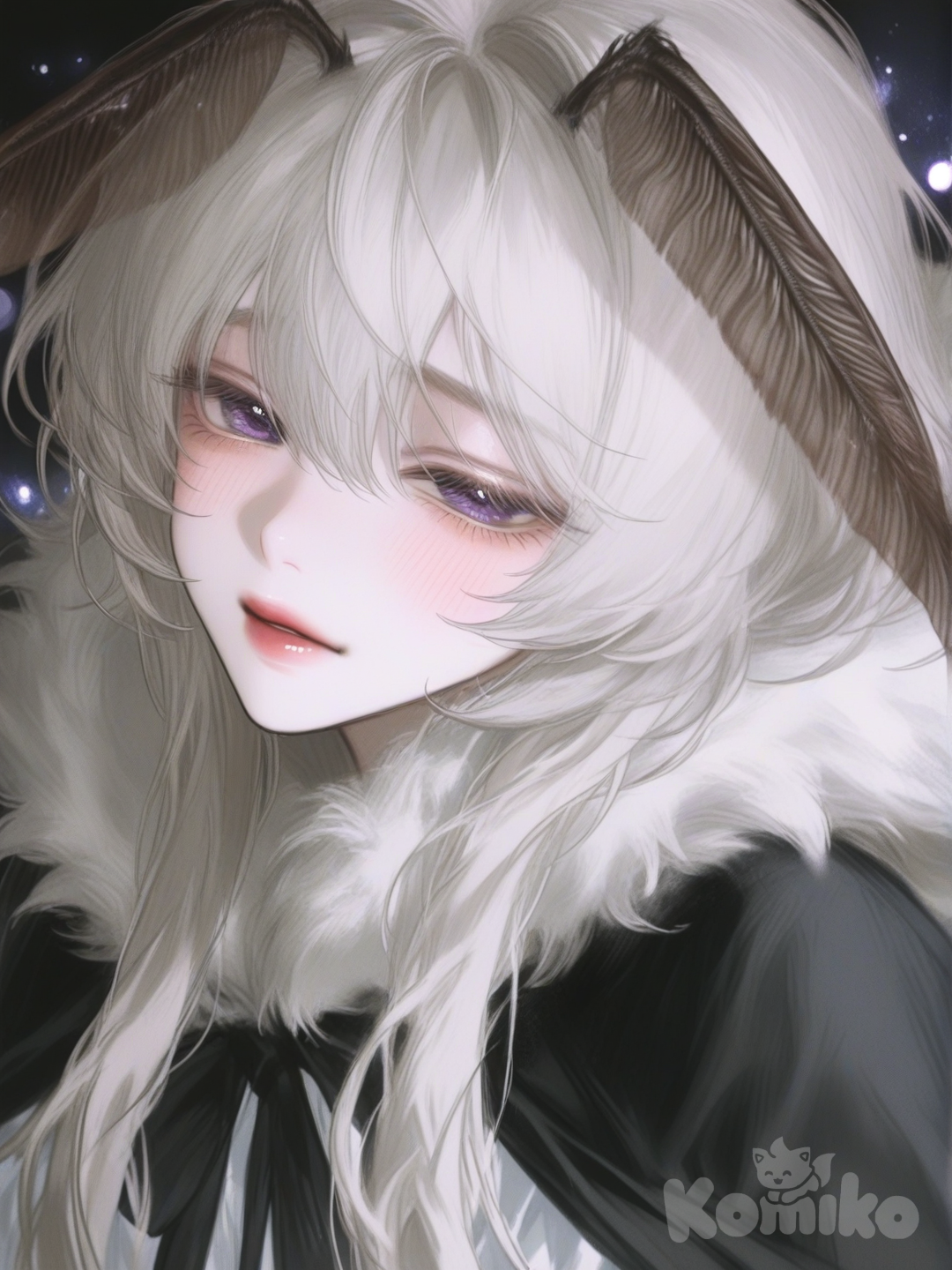 A cute moth
