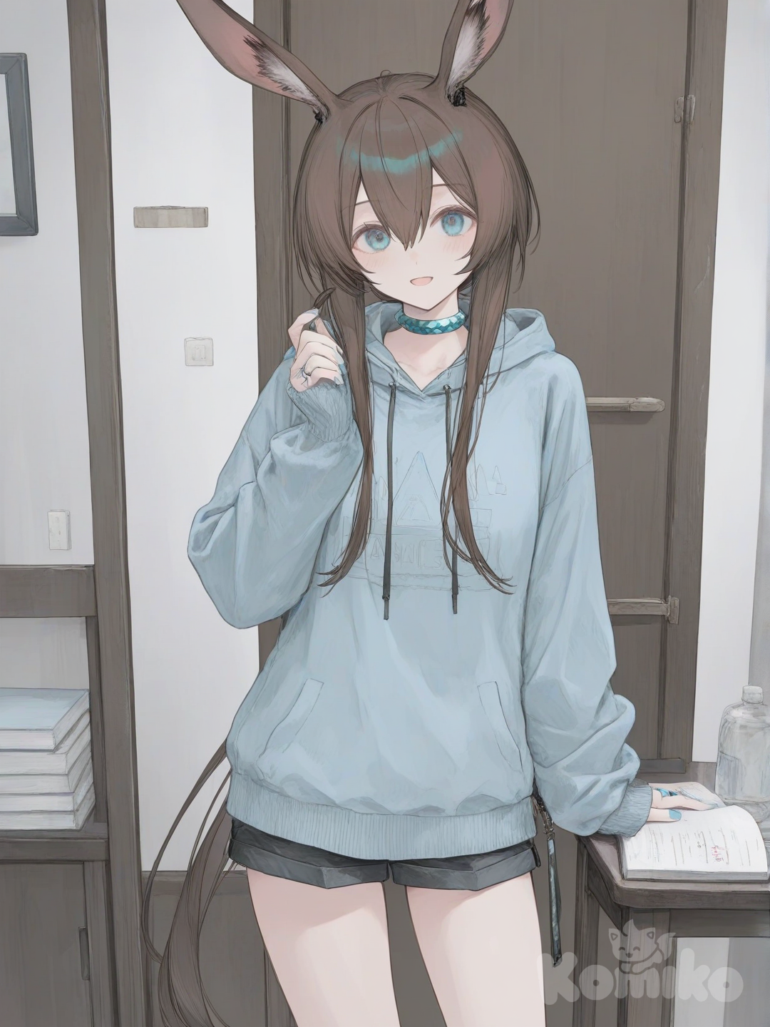 )