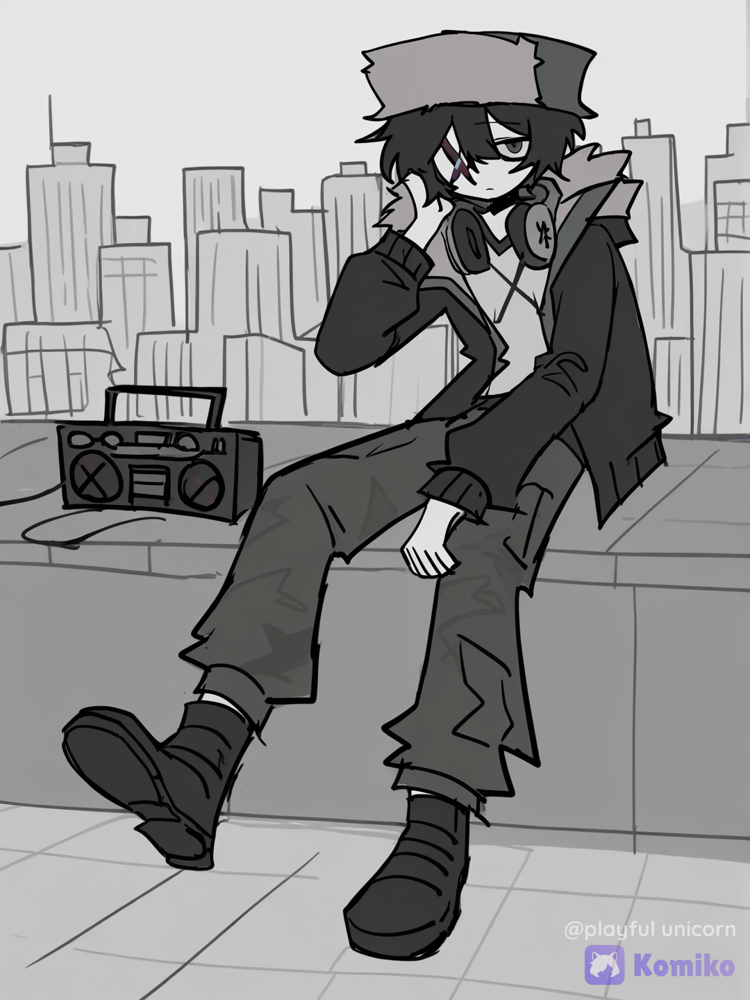 Look at this punk