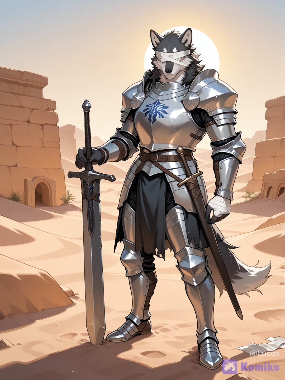 Ullrich, the blind knight