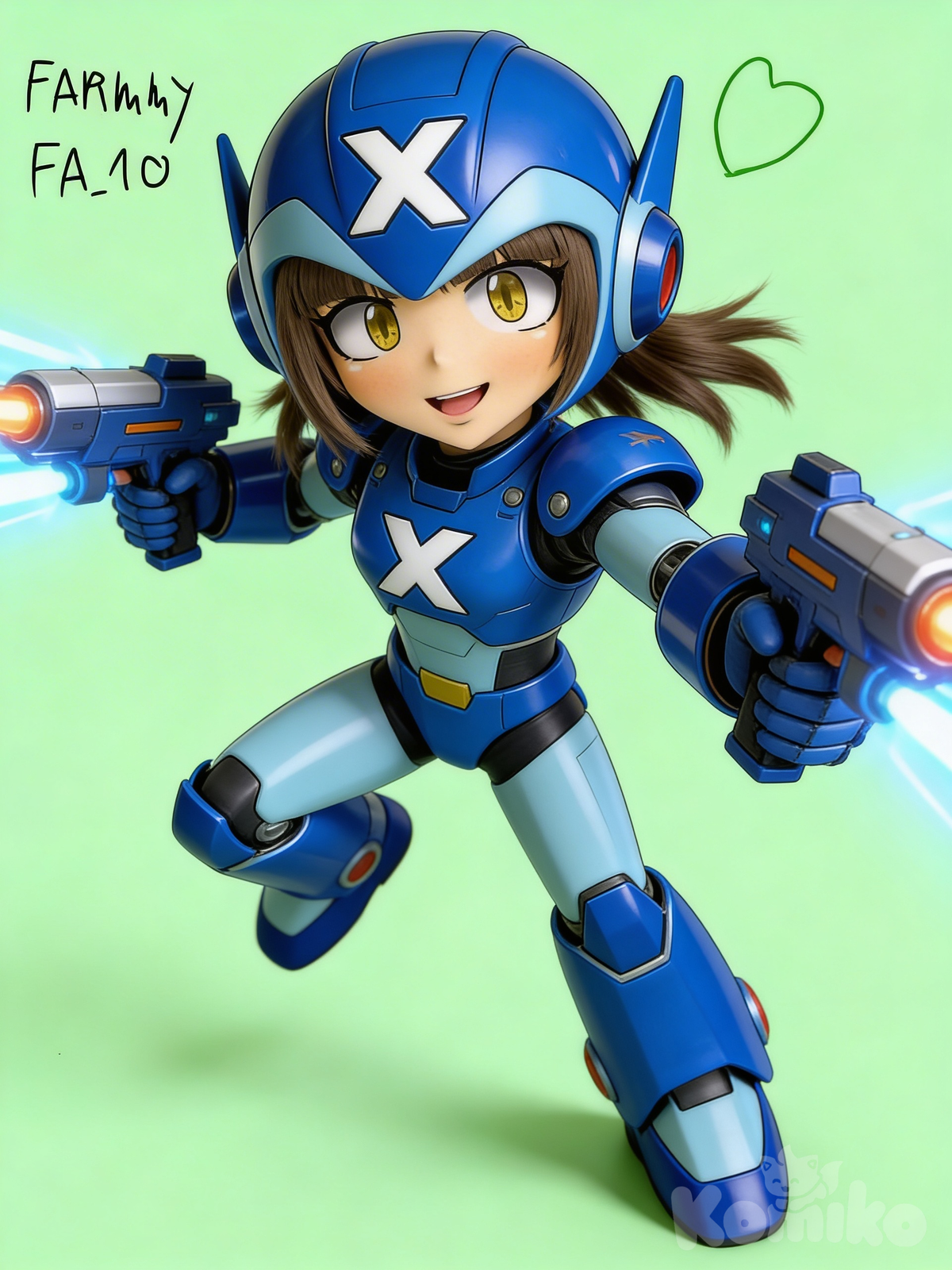 Mihoro cosplay Mega Man X