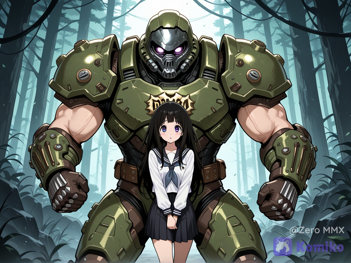 chitanda eru x doom slayer