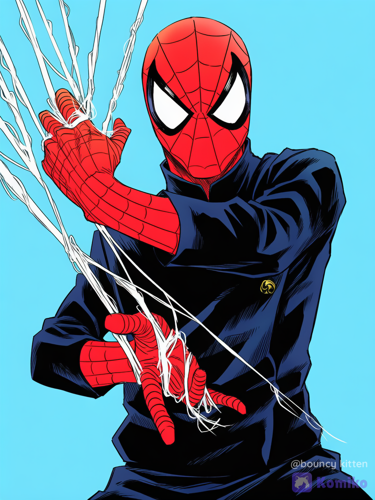 Spider man x Jujutsu kaisen