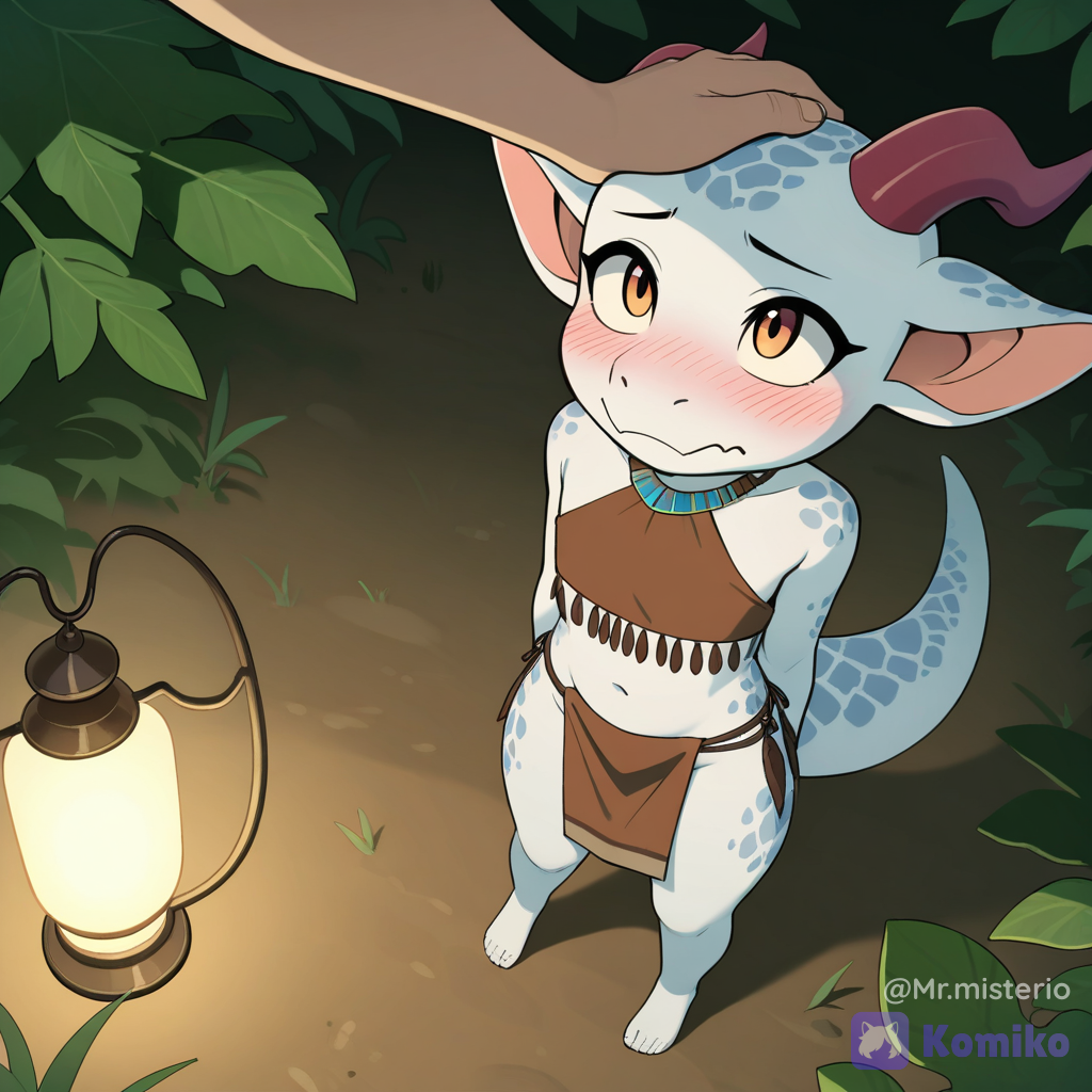 Kobold White cute