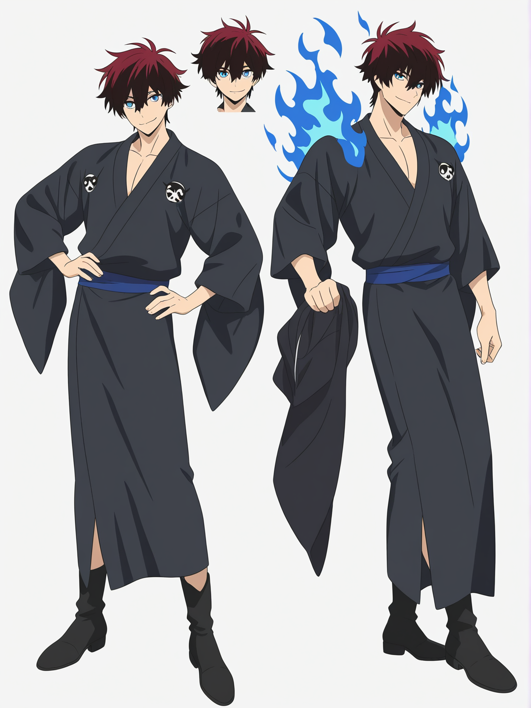 A Japanese anime prince