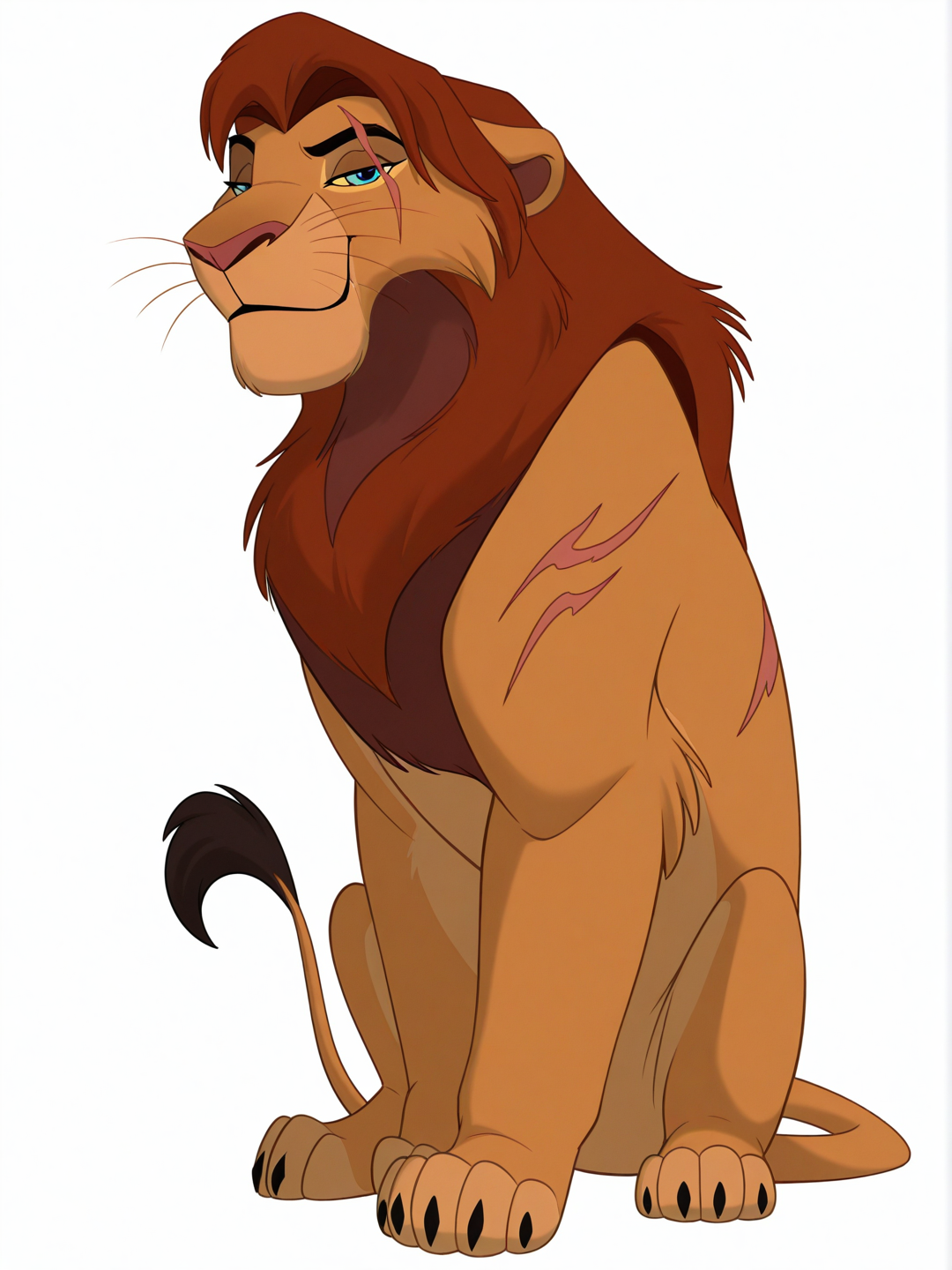 Lion king two male lion oc